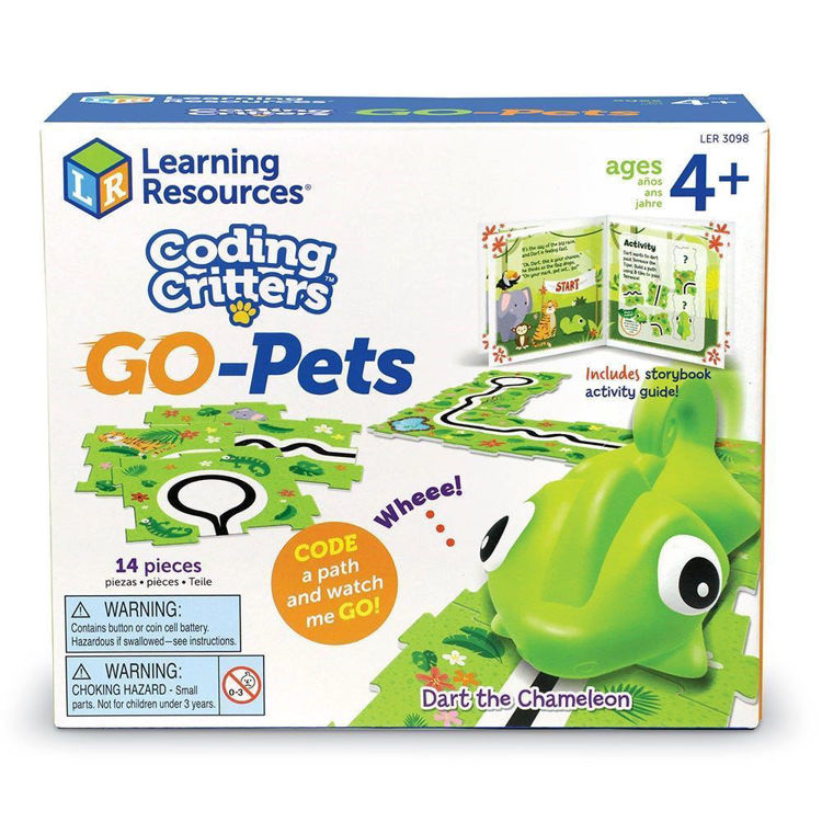 Imagen de Camaleón Black Line - Coding Critters