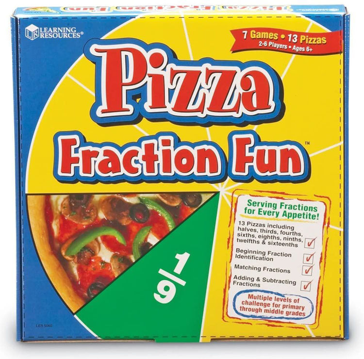 Imagen de Pizza juegos de fracciones