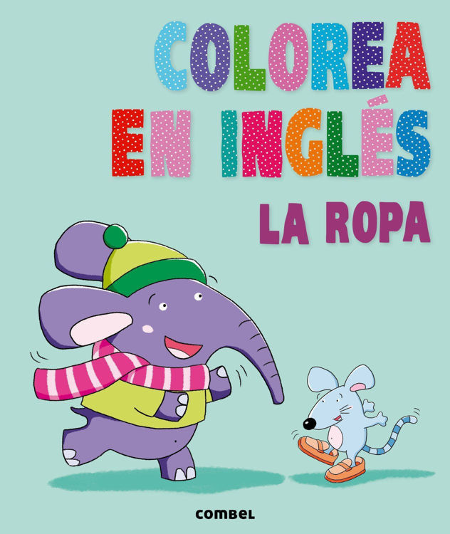 Imagen de Colorea en inglés. La ropa