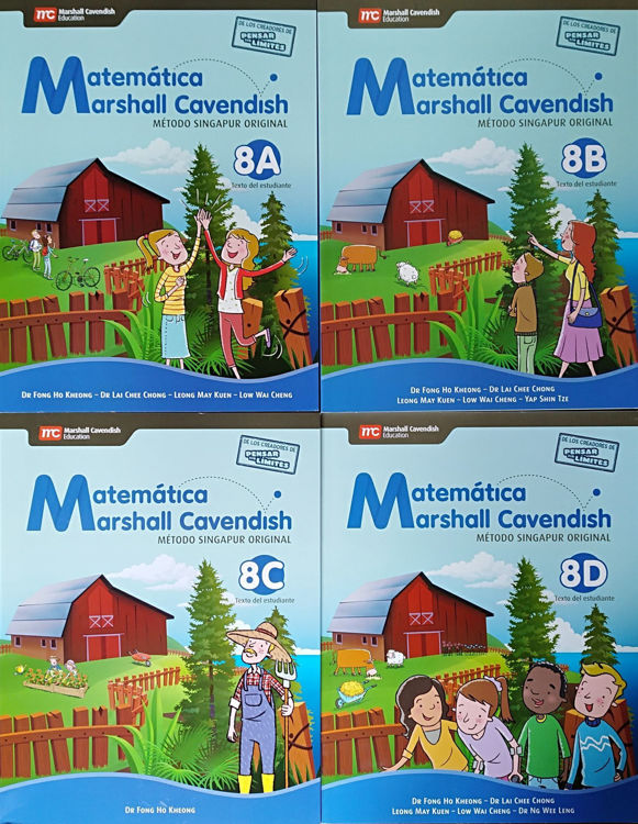 Imagen de Matemática Marshall Cavendish 8°