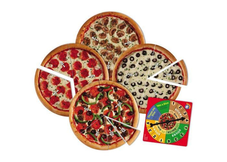 Imagen de Pizza juegos de fracciones