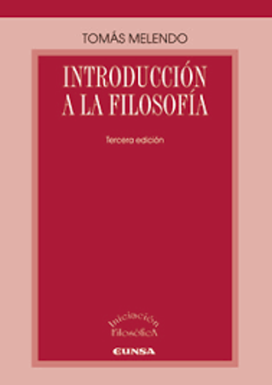 Imagen de Introducción a la filosofía