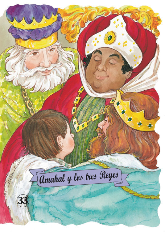 Imagen de Amahal y los tres Reyes - Troquelados clásicos