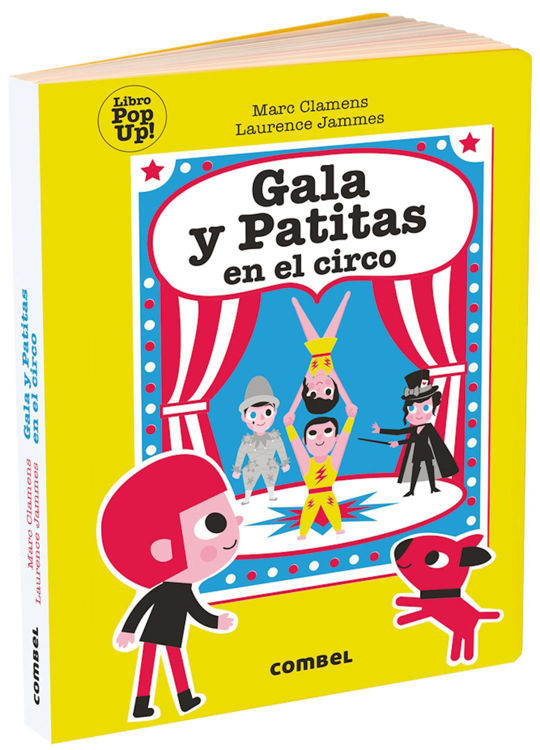 Imagen de Gala y Patitas en el circo. Libro pop-up