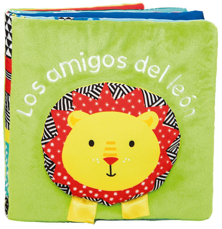 Imagen de Los amigos del león. Libro de tela