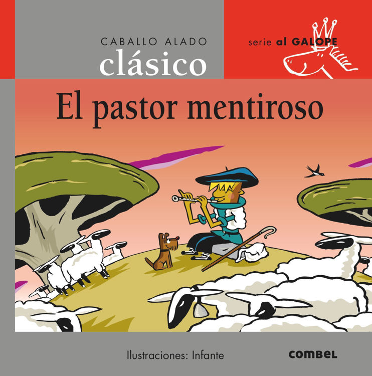 Imagen de El pastor mentiroso - Caballo alado clásico. Serie al galope 8