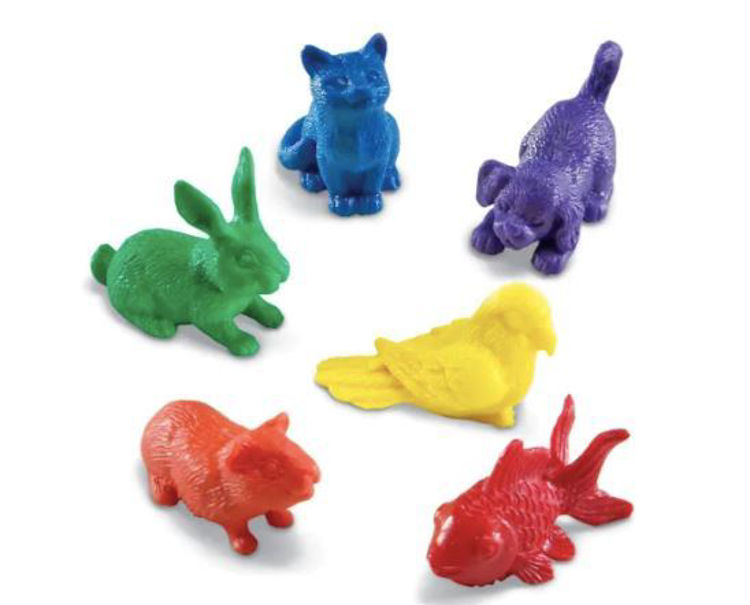 Imagen de Animalitos (set de 72 en 6 colores)