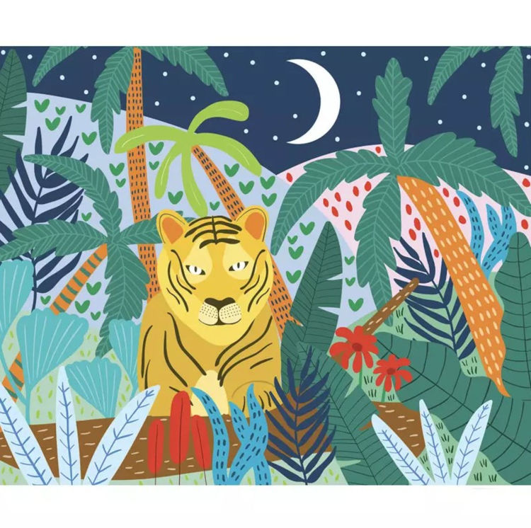 Imagen de Láminas mágicas, selva