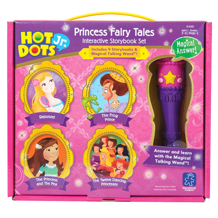 Imagen de Hotdots Jr. Princess Fairy. Libro con actividades en inglés.