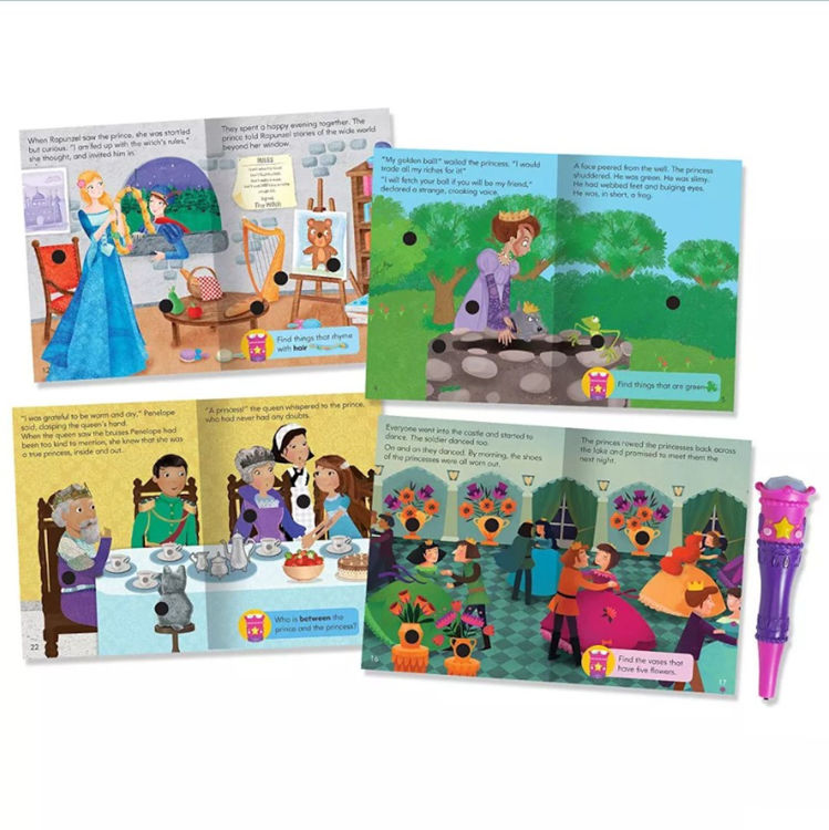 Imagen de Hotdots Jr. Princess Fairy. Libro con actividades en inglés.