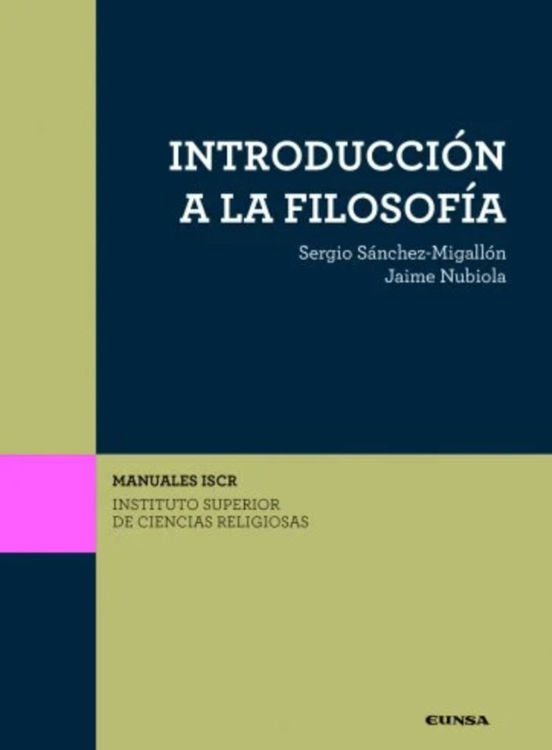 Imagen de Introducción a la filosofía