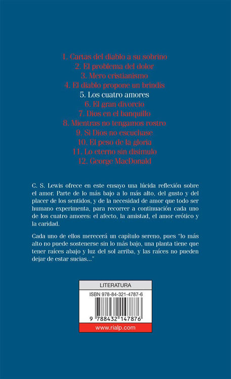 Imagen de Los cuatro amores