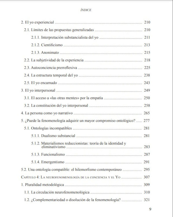 Imagen de Conciencia y yo en la fenomenología de la mente de Dan Zahav