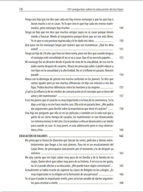 Imagen de 101 preguntas sobre la educación de los hijos