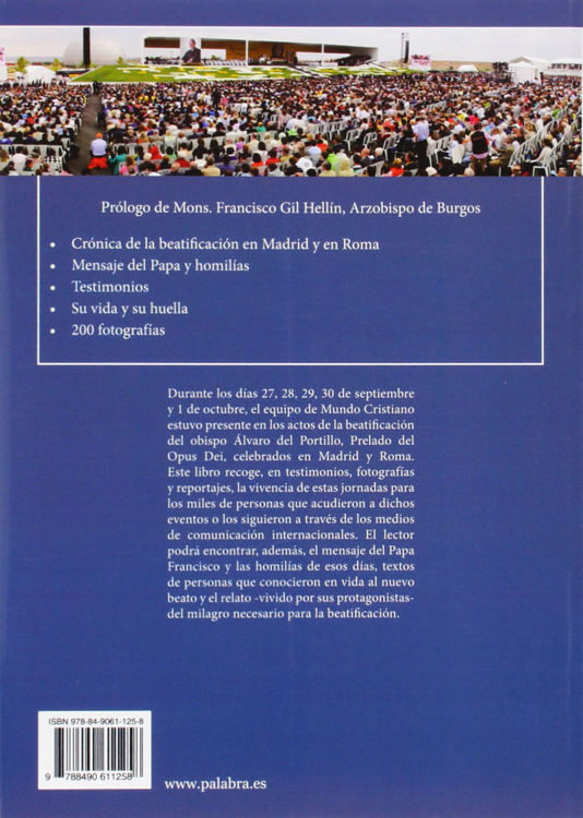 Imagen de Álvaro del Portillo. El libro de la beatificación
