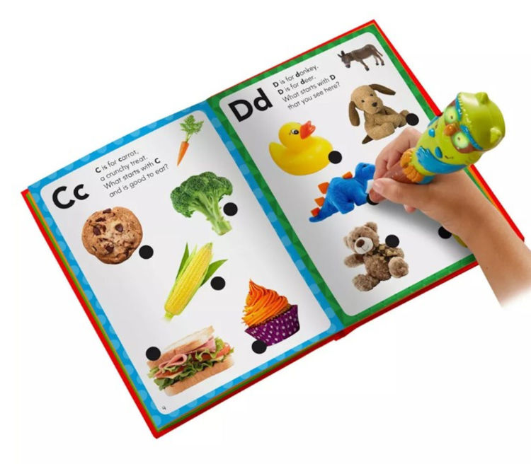 Imagen de Hotdots Jr. Let's learn the alphabet. Actividades en inglés para aprender el alfabeto