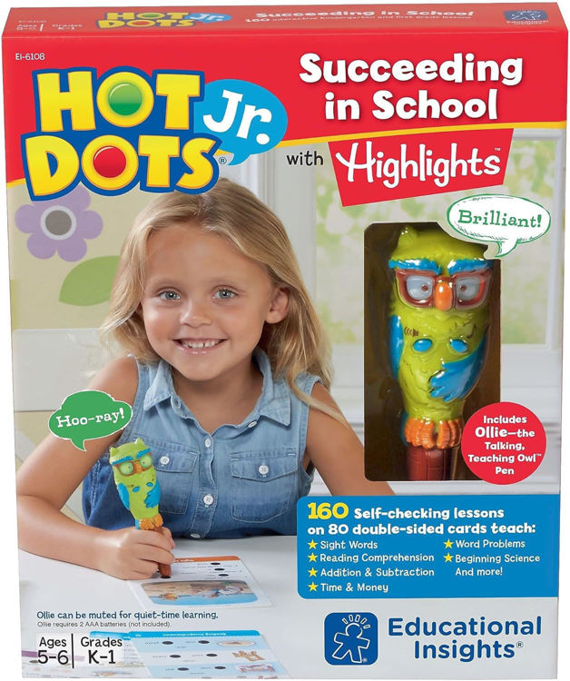 Imagen de Hotdots Jr. Succeding in school. Actividades para aprender inglés