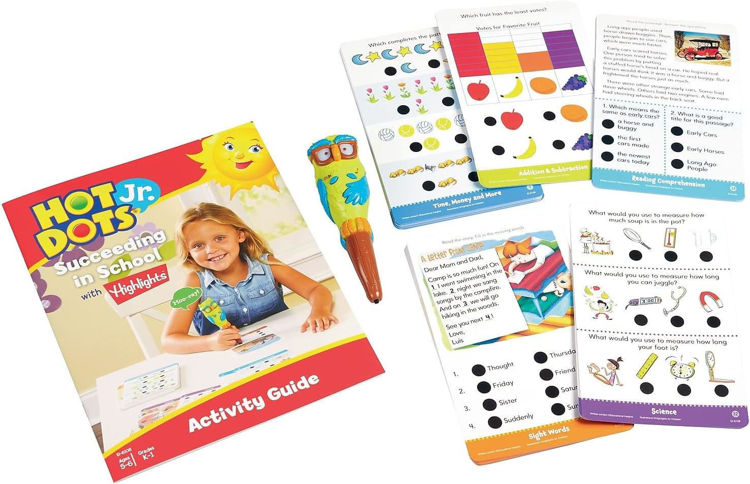 Imagen de Hotdots Jr. Succeding in school. Actividades para aprender inglés