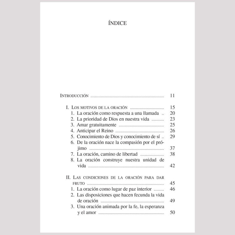 Imagen de La oración, camino de amor. 8va edición