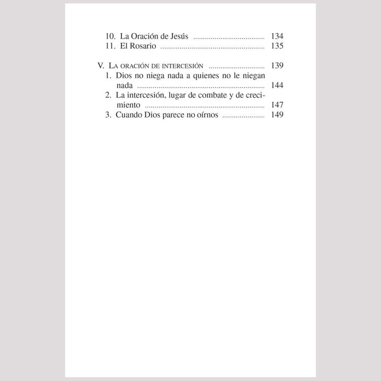 Imagen de La oración, camino de amor. 8va edición