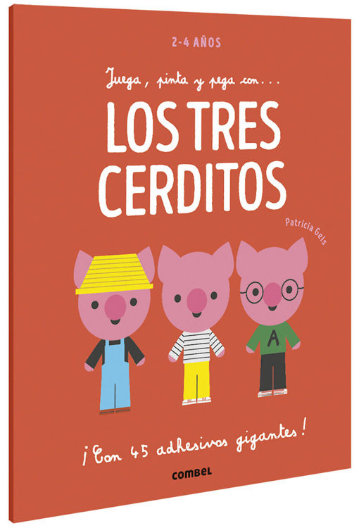 Imagen de Juega, pinta y pega con… Los tres cerditos
