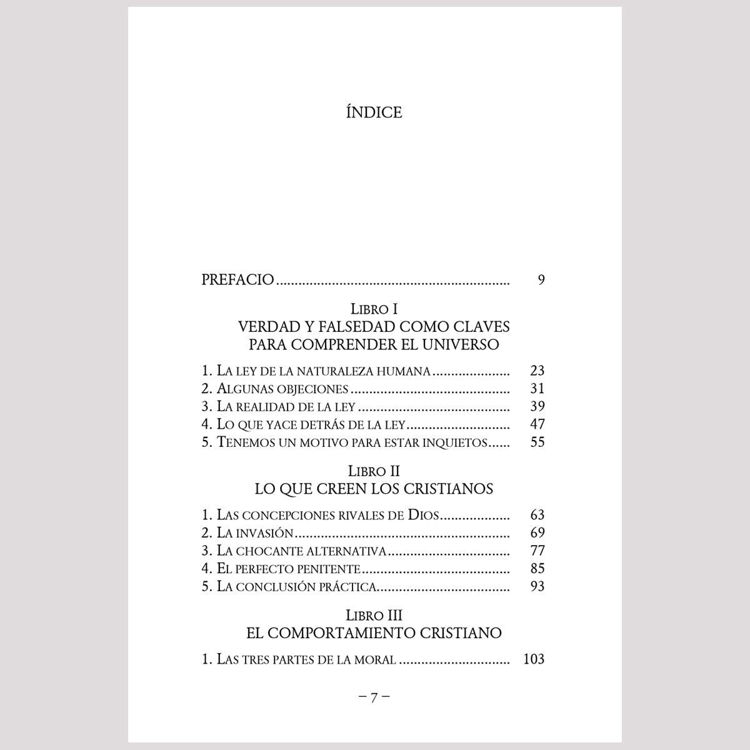 Imagen de Mero cristianismo - C. S. Lewis