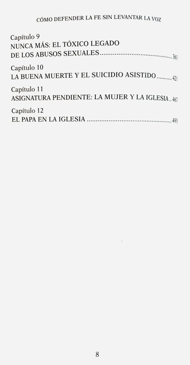 Imagen de Cómo defender la fe sin levantar la voz. 8ª edición actualizada y aumentada