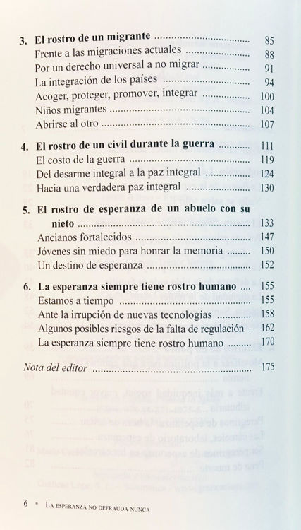 Imagen de La esperanza no defrauda nunca