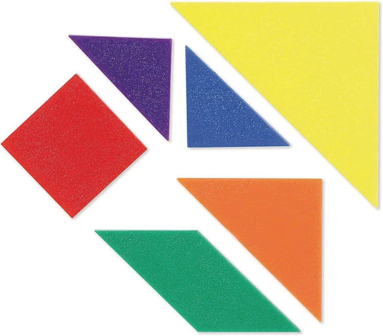 Imagen de Tangrams(set de 30) 4 colores