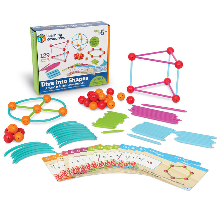 Imagen de Set de actividades con forma geométrica  129P