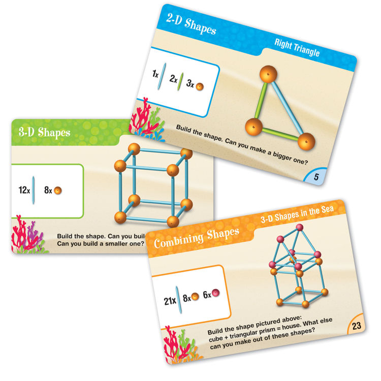 Imagen de Set de actividades con forma geométrica  129P
