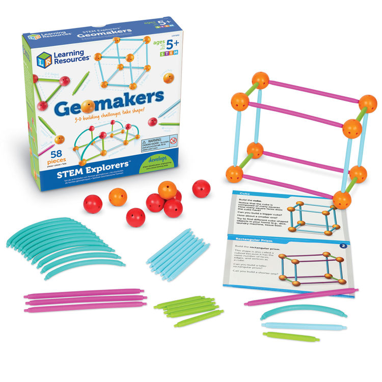 Imagen de Set de actividades con formas geométricas - Geomakers