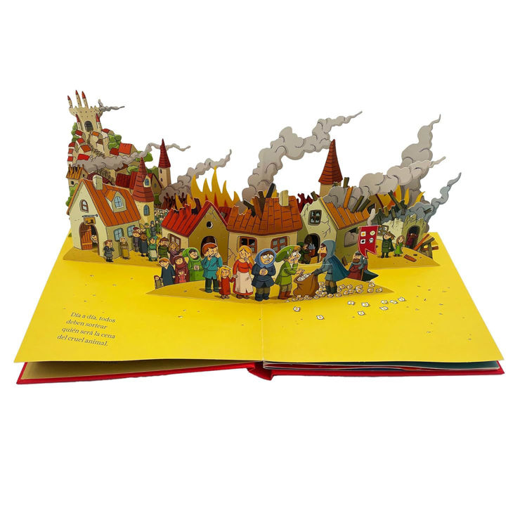 Imagen de San Jorge y el dragón. Minipops