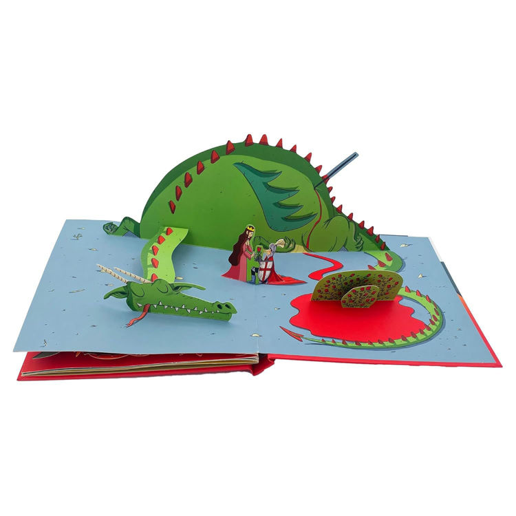 Imagen de San Jorge y el dragón. Minipops