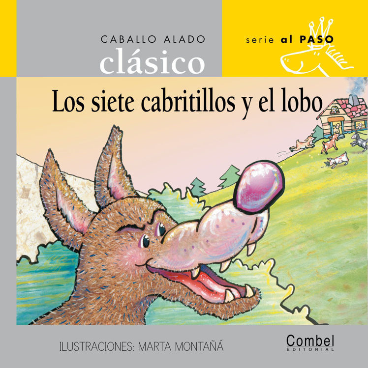 Imagen de Los siete cabritillos y el lobo - Caballo alado clásico. Serie al paso 4