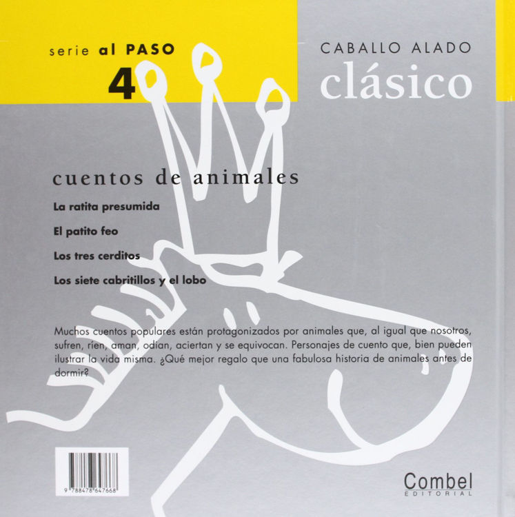 Imagen de Los siete cabritillos y el lobo - Caballo alado clásico. Serie al paso 4