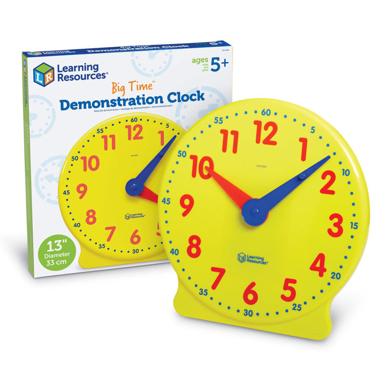 Imagen de Reloj maestro. Para aprender la hora.