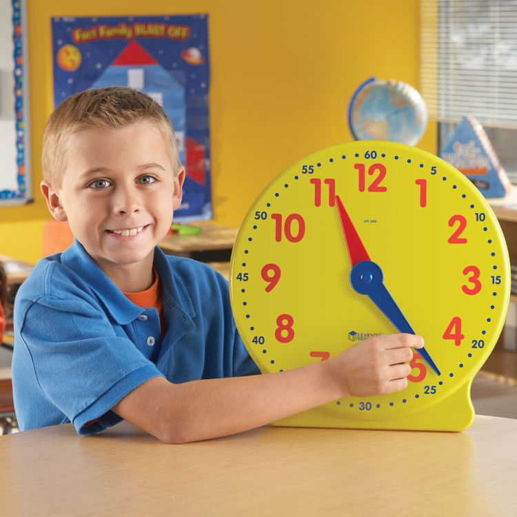 Imagen de Reloj maestro. Para aprender la hora.