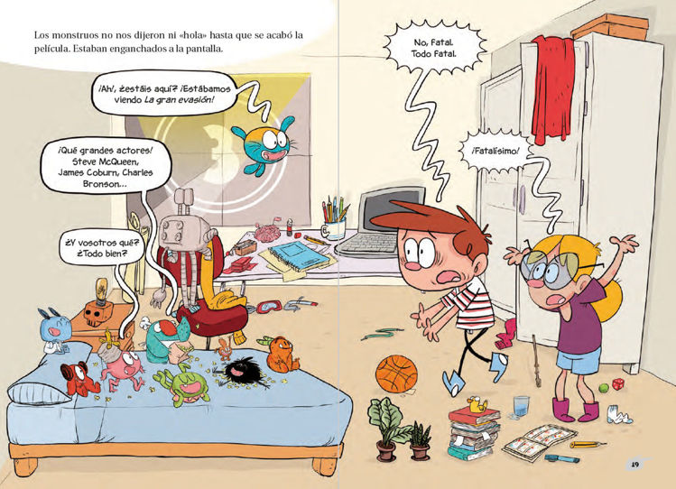 Imagen de Agus y los Monstruos 16. La biblioteca secreta