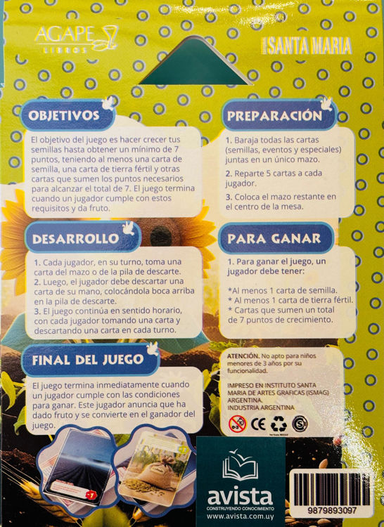 Imagen de El Sembrador. Juego de cartas