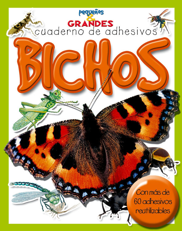 Imagen de Bichos. Cuaderno de adhesivos