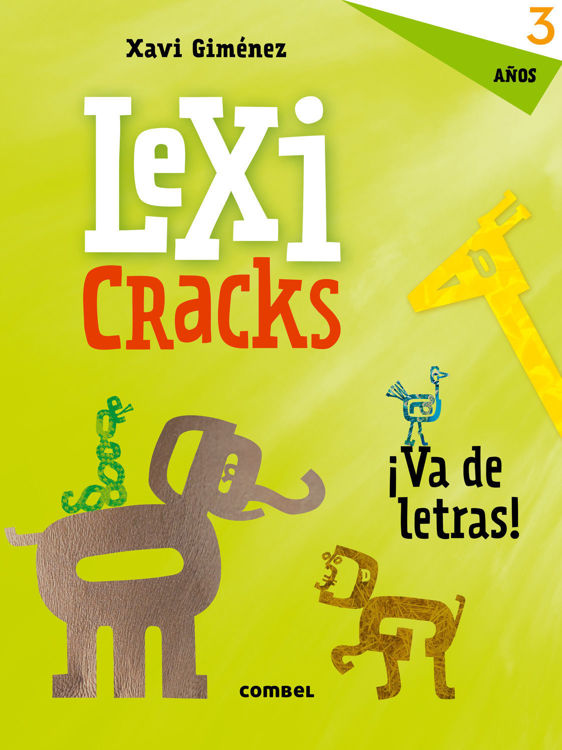 Imagen de Lexicracks 3 años. Ejercicios de escritura y lenguaje
