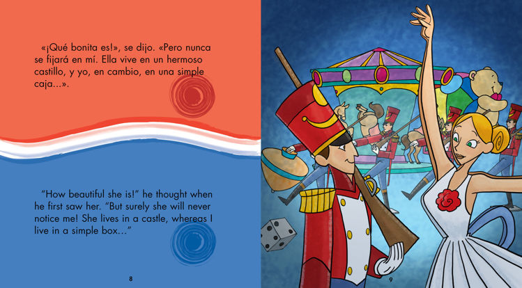 Imagen de El soldadito de plomo - The brave tin soldier.  Audiolibro bilingüe