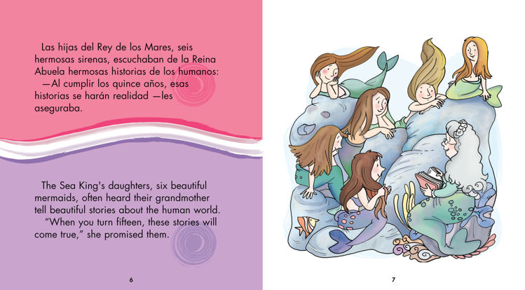 Imagen de La sirenita - The little mermaid. Audiolibro bilingüe