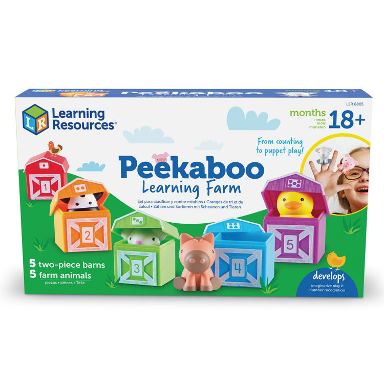 Imagen de Peekaboo - granja para contar y clasificar