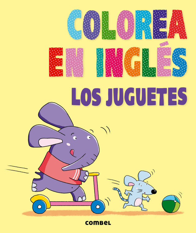 Imagen de Colorea en inglés. Los juguetes