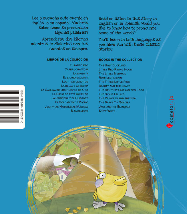 Imagen de El cielo se está cayendo - The sky is falling. Audiolibro bilingüe