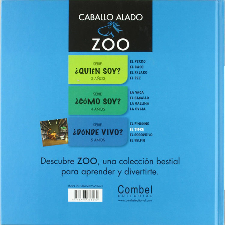 Imagen de El tigre - Caballo Zoo. Serie ¿Dónde vivo?