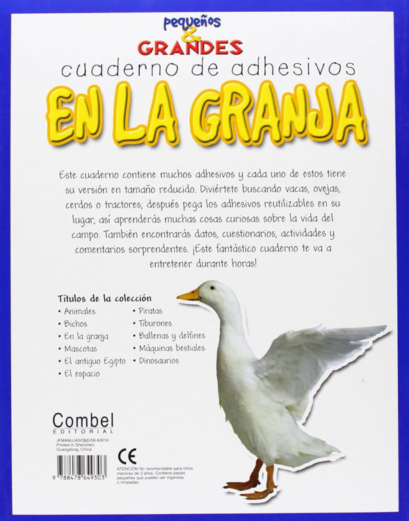 Imagen de En la granja. Cuaderno de adhesivos