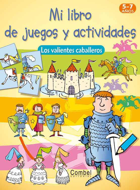 Imagen de Mi libro de juegos y actividades. Los valientes caballeros